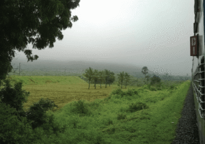 Palakkad Gap mountain pass landscape in Kerala