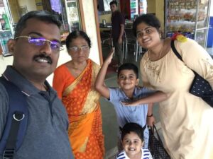 Train journey from Kerala to Mookambika Road station