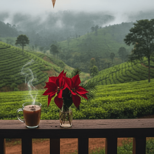 Misty morning in Munnar during December – Kerala tour packages