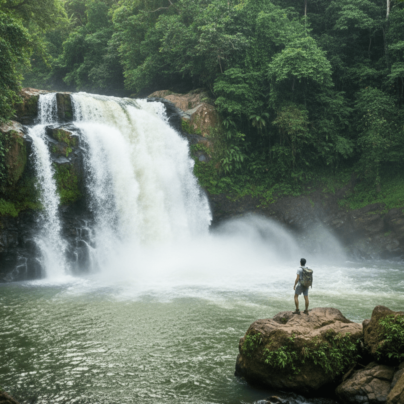 Waterfalls on Kochi–Munnar route – Kerala tour packages