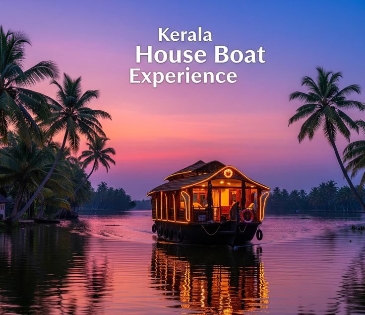 Alappuzha houseboat cruise in December Kerala tour packages