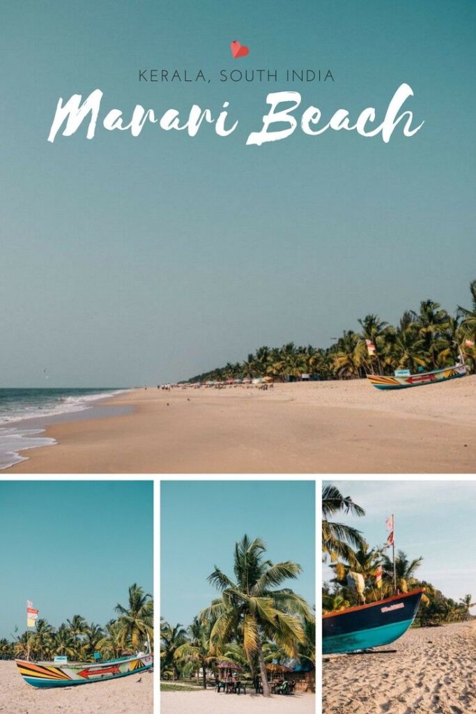 Calm waters of Marari Beach during winter Kerala tour packages