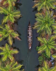 Kerala backwaters in February travel season