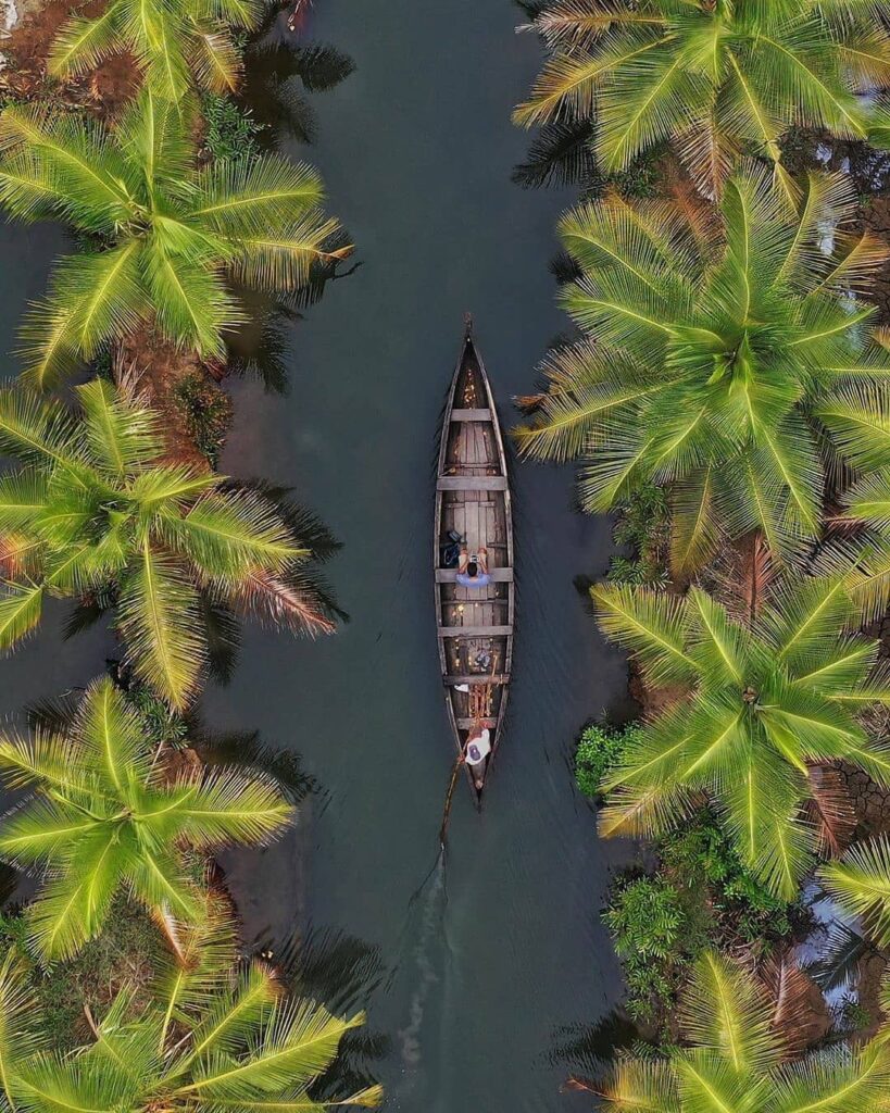 Kerala backwaters in February travel season
