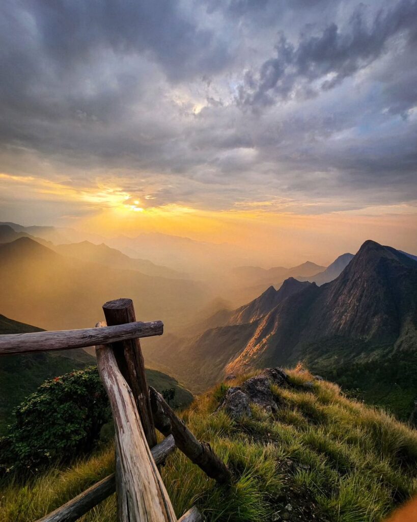 Top Station viewpoint Munnar summer mountain views