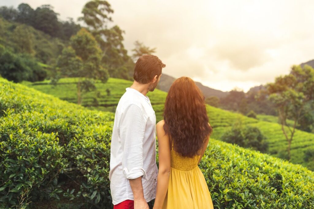 Munnar couple travel summer Kerala