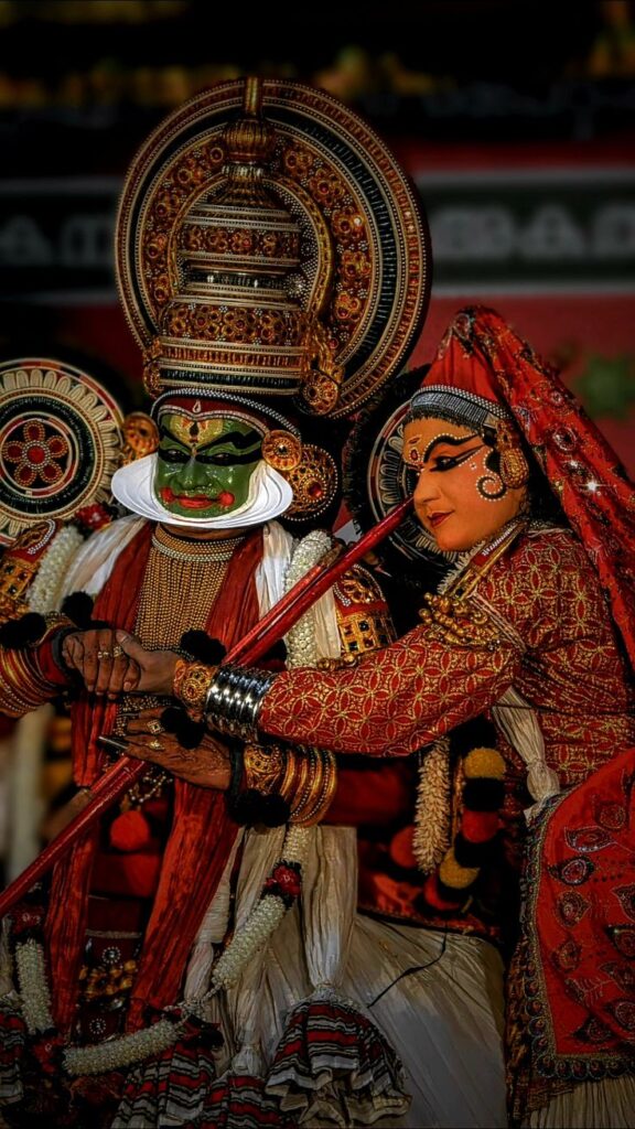 Traditional Kathakali performance experience in Thekkady Kerala cultural tourism