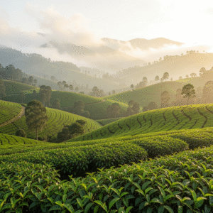 things to do in Munnar in summer with tea plantations and misty hill views in Kerala