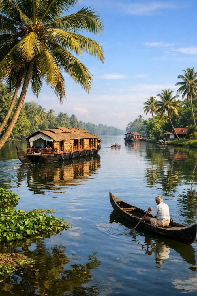 Kerala summer weather overview landscape
