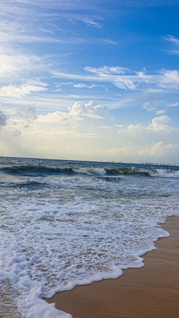 Alleppey beach evening summer travel